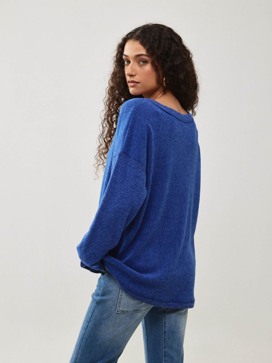 חולצה סריג מגורד